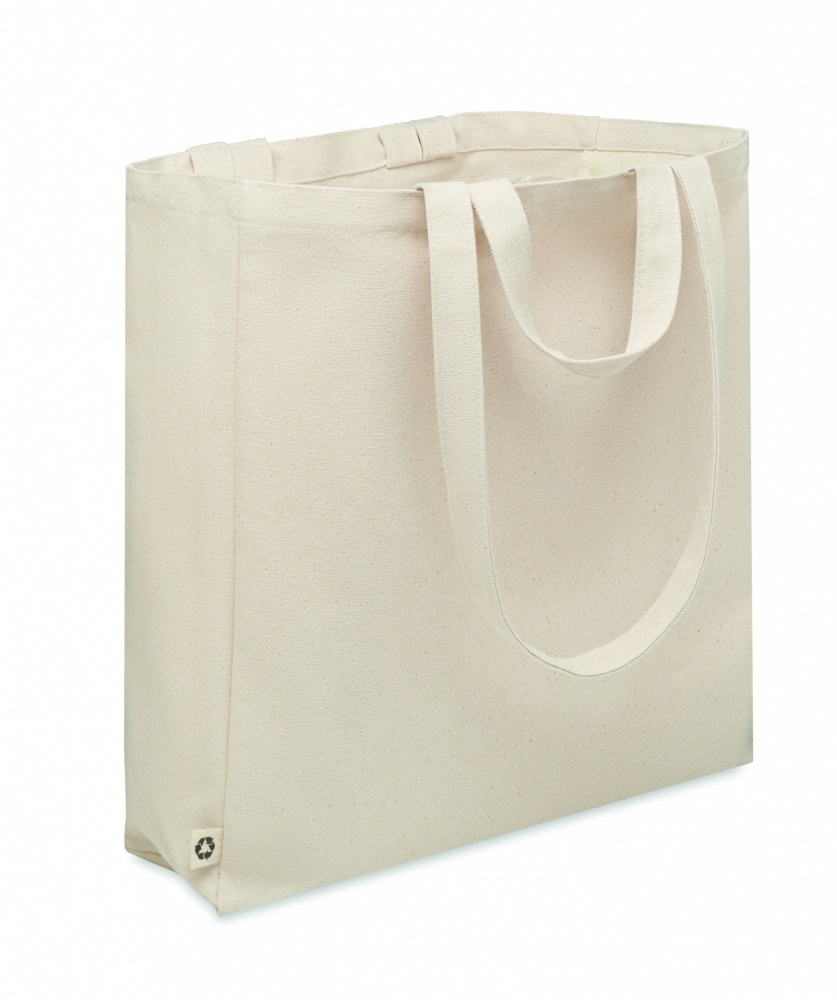 Logo trade corporate gift photo of: Recycled cotton shopping bag